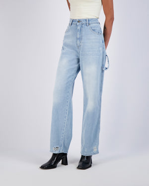 Bobbi Wide Leg Carpenter Jean