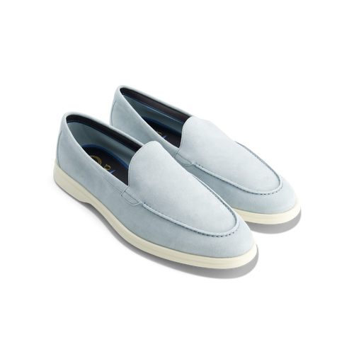 Mediterraneo - Suede Loafer - Blue Ice