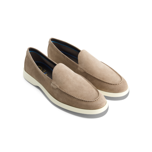 Mediterraneo - Suede Loafer - Taupe