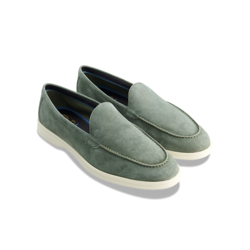 Mediterraneo - Suede Loafer - Verde